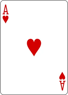 Ace of hearts
